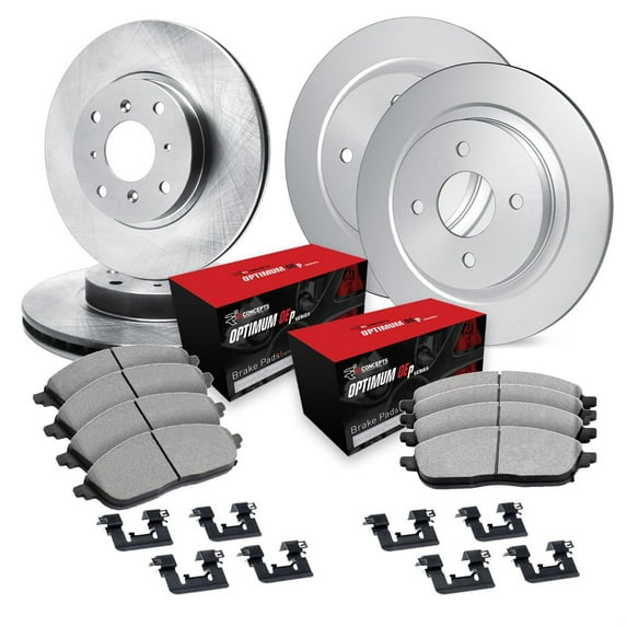 R1 Concepts Wfuh2 21005 R1 Concepts Brake Rotor Blank With Optimum Oe Pads & Fits select: 2006-2009 KIA SPECTRA, 2005-2008 KIA SPECTRA5