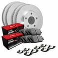 thumbnail image 1 of R1 Concepts Wfuh2 46046 R1 Concepts Brake Rotor Blank With Optimum Oe Pads & Fits select: 2010-2016 CADILLAC SRX, 2011 SAAB 9-4X, 1 of 5