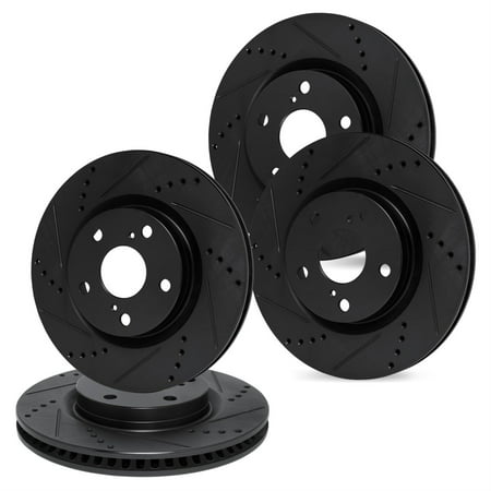 R1 Concepts Whpn2 54085 R1 Concepts Brake Rotor D/S Black Fits select: 2007-2010 FORD EDGE, 2007-2010 LINCOLN MKX