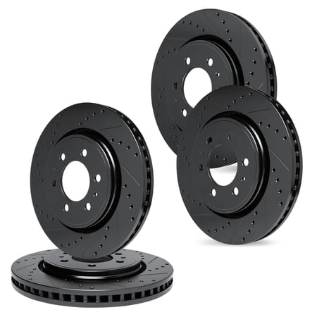 R1 Concepts Whpn2 54117 R1 Concepts Brake Rotor D/S Black Fits select: 2007-2017 FORD EXPEDITION, 2007-2017 LINCOLN NAVIGATOR