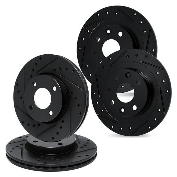 R1 Concepts Whpn2 58005 R1 Concepts Brake Rotor D/S Black Fits select: 1987-1990 ACURA LEGEND