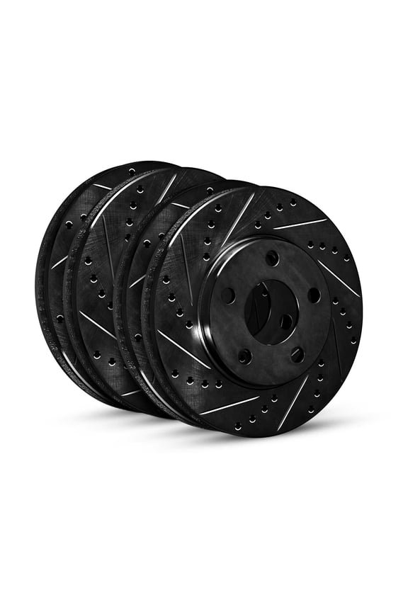 Whpn2 63040 R1 Concepts Brake Rotor D/S Black Fits select: 1996-2005 MERCEDES-BENZ C, 1998-2004 MERCEDES-BENZ SLK