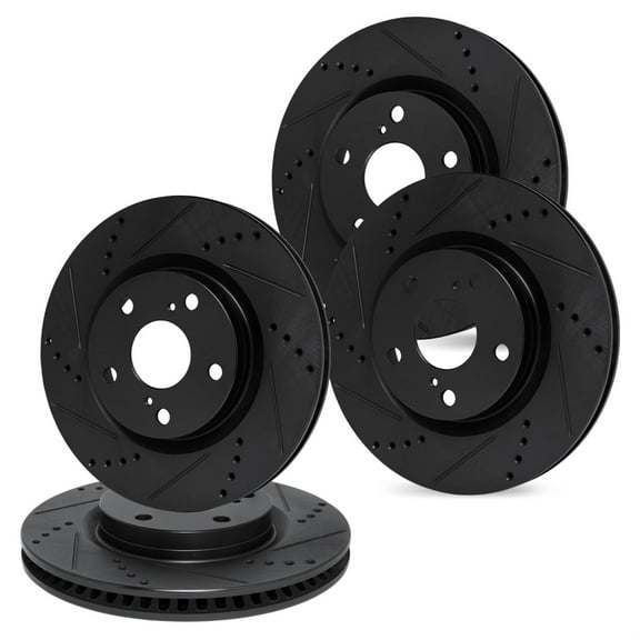 R1 Concepts Whpn2 63094 R1 Concepts Brake Rotor D/S Black Fits select: 2019 ,2021-2022 MERCEDES-BENZ GLC