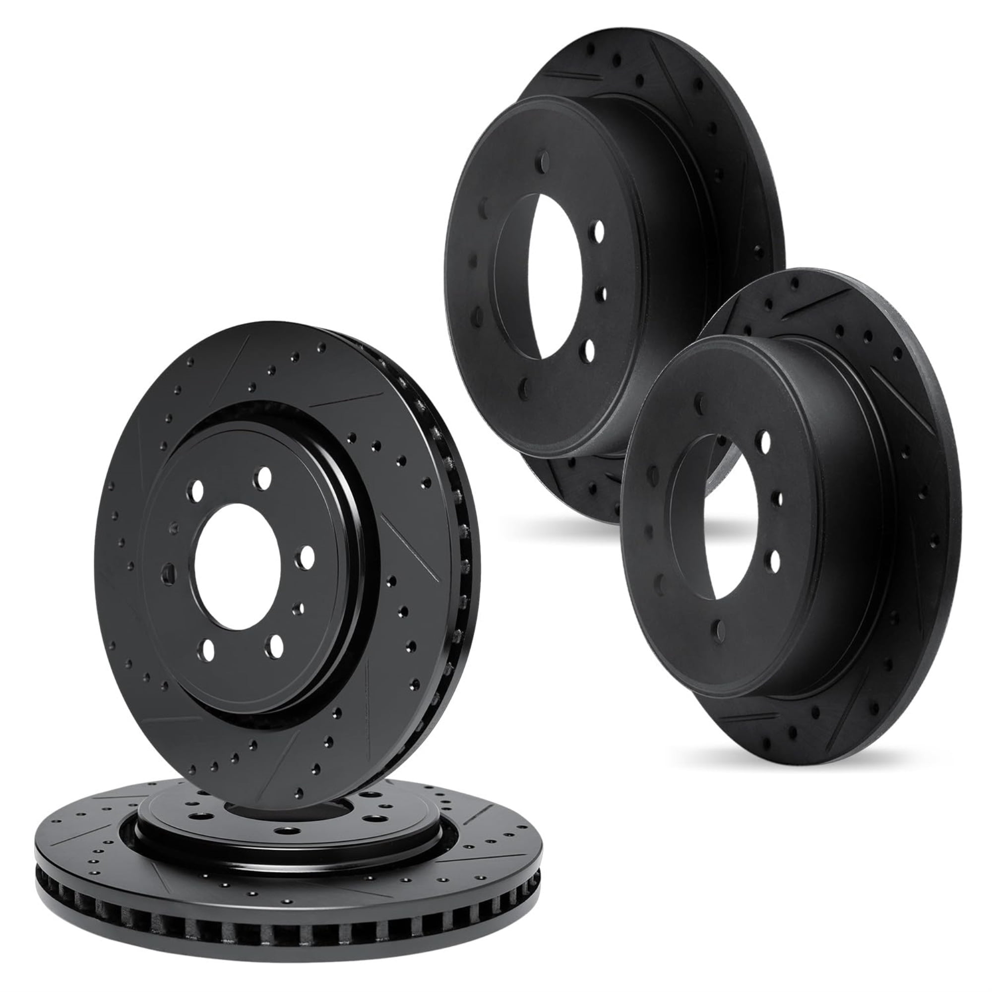 R1 Concepts Whpn2 67018 R1 Concepts Brake Rotor D/S Black Fits select: 2007-2015 NISSAN TITAN, 2007-2015 NISSAN ARMADA