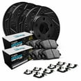 thumbnail image 1 of R1 Concepts WHTH2-42001 Brake System Replacement Parts & Hardware Front Rear, Drilled & Slotted Rotors, Euro Ceramic Brake Pads, 1 of 5