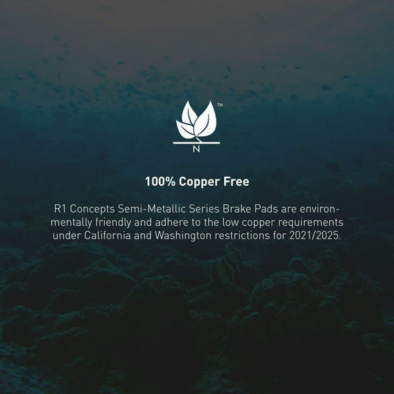R1 Semi Met Pads 2311-1630-00