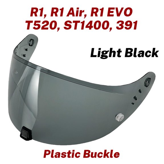 R1 Visor for Scorpion EXO 391, R1 Air, R1 EVO, T520, ST1400 Helmet Face Shield Accessories