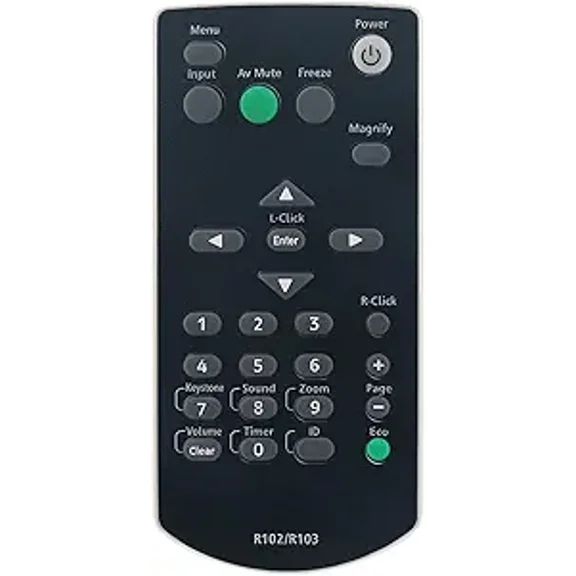 R102 R103 Replaced Remote fit for Ricoh Projector PJ WX4141N PJ X3340N PJ WX335