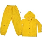 R1023X RAIN SUIT POLY 3XL YELLOW 3PC
