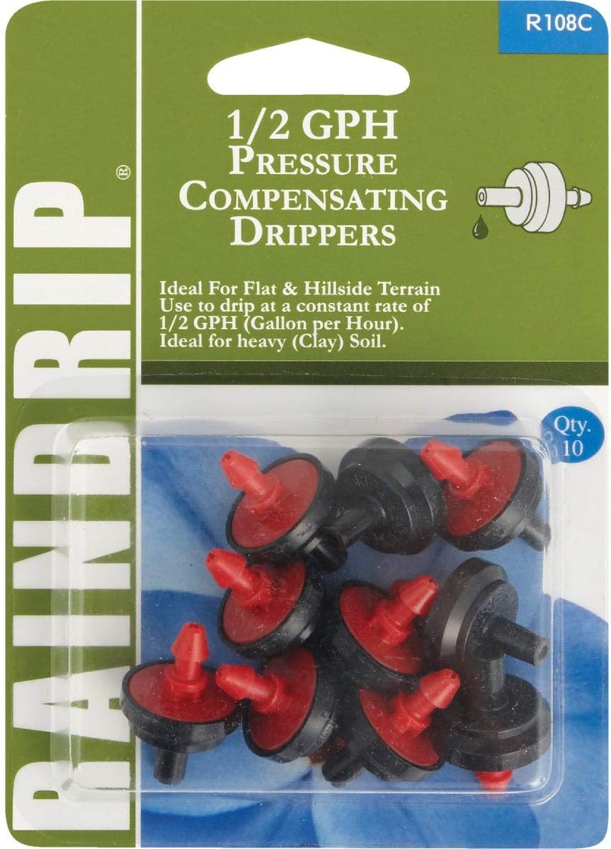 R108CT 10Count 1/2 GPH Drippers