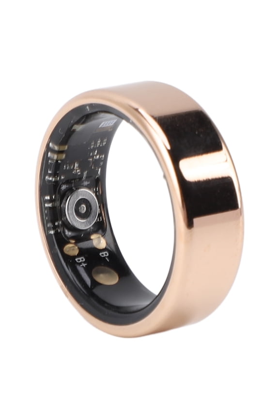 R11 Smart Health Tracking Ring, Fitness Tracker & Sleep Monitor, Gold, Size 9