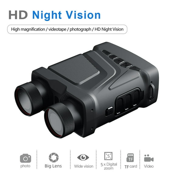 R12 5x Digital Zoom Infrared Night Vision Binocular Telescope 1080p 300m Night Vision Device For Outdoor Camping