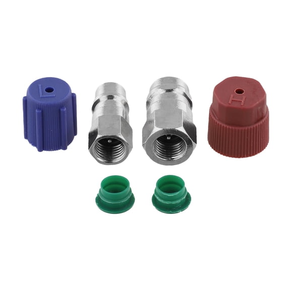 R12 to R134A AC Fitting Adapter Kit for R12 R22 to R134A Conversion Set