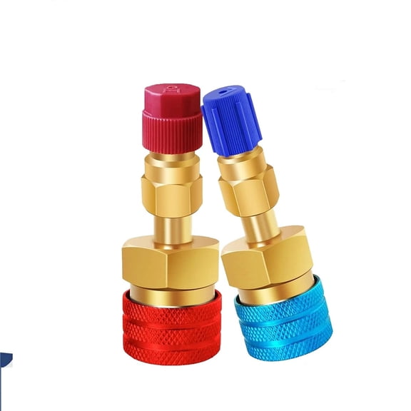 R1234YF to R134A Quick Coupler Adapter Fits Car High Low Side Conversion Kit