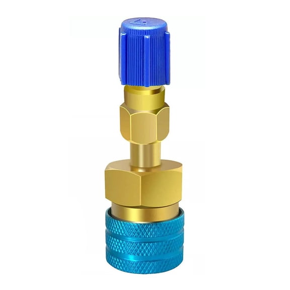 R1234Yf To For R134A Adapter Kit Quick Couplers High/Low Side Conversion For Car A/C Low Voltage
