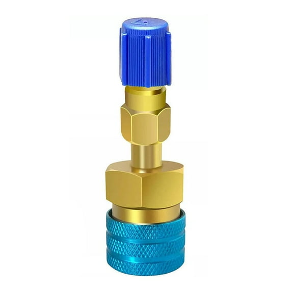R1234Yf To For R134A Adapter Kit Quick Couplers High/Low Side Conversion For Car A/C