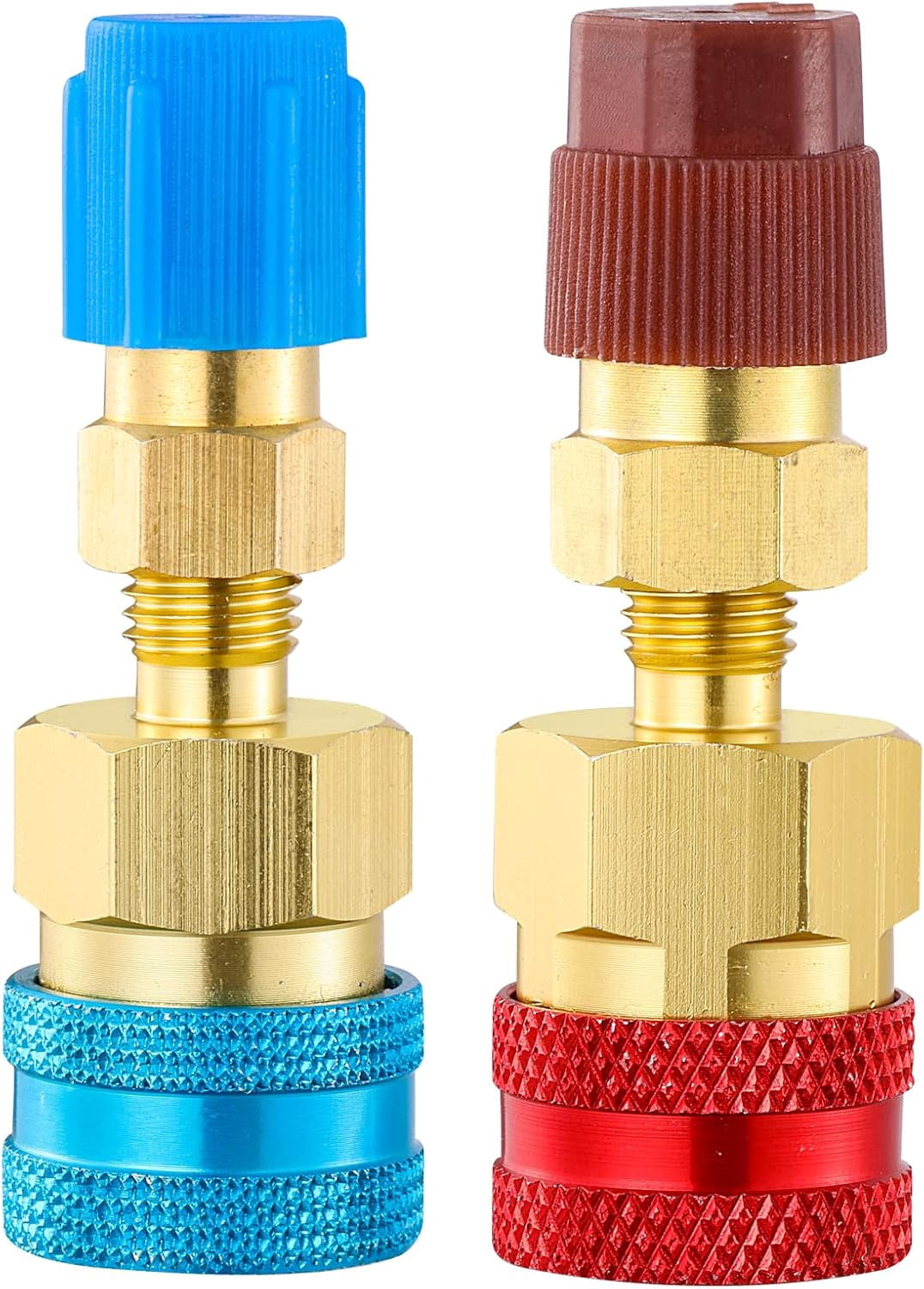 R1234yf Quick Couplers Kit, R1234YF to R134A Quick Coupler Adapter ...