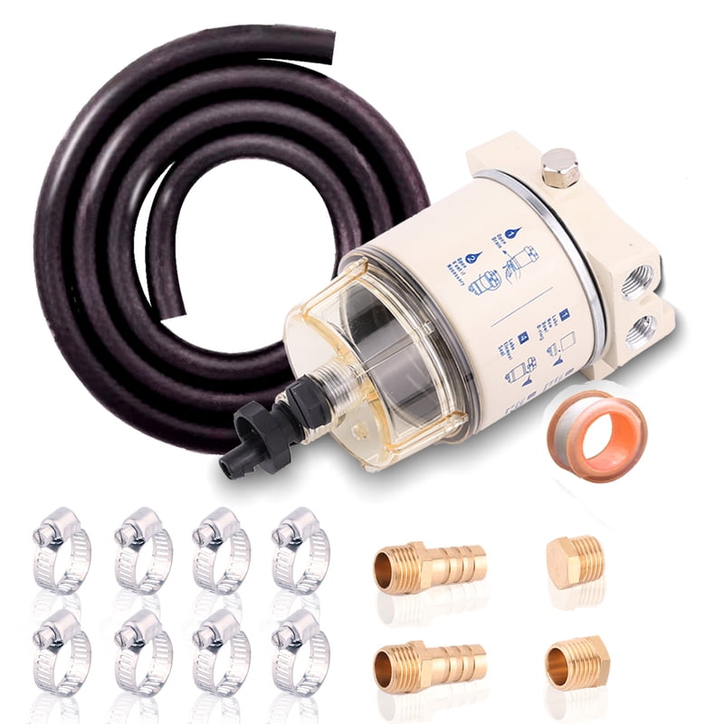 R12T Fuel Filter Water Separator Complete Kit - Marine SPIN-ON R12T ...