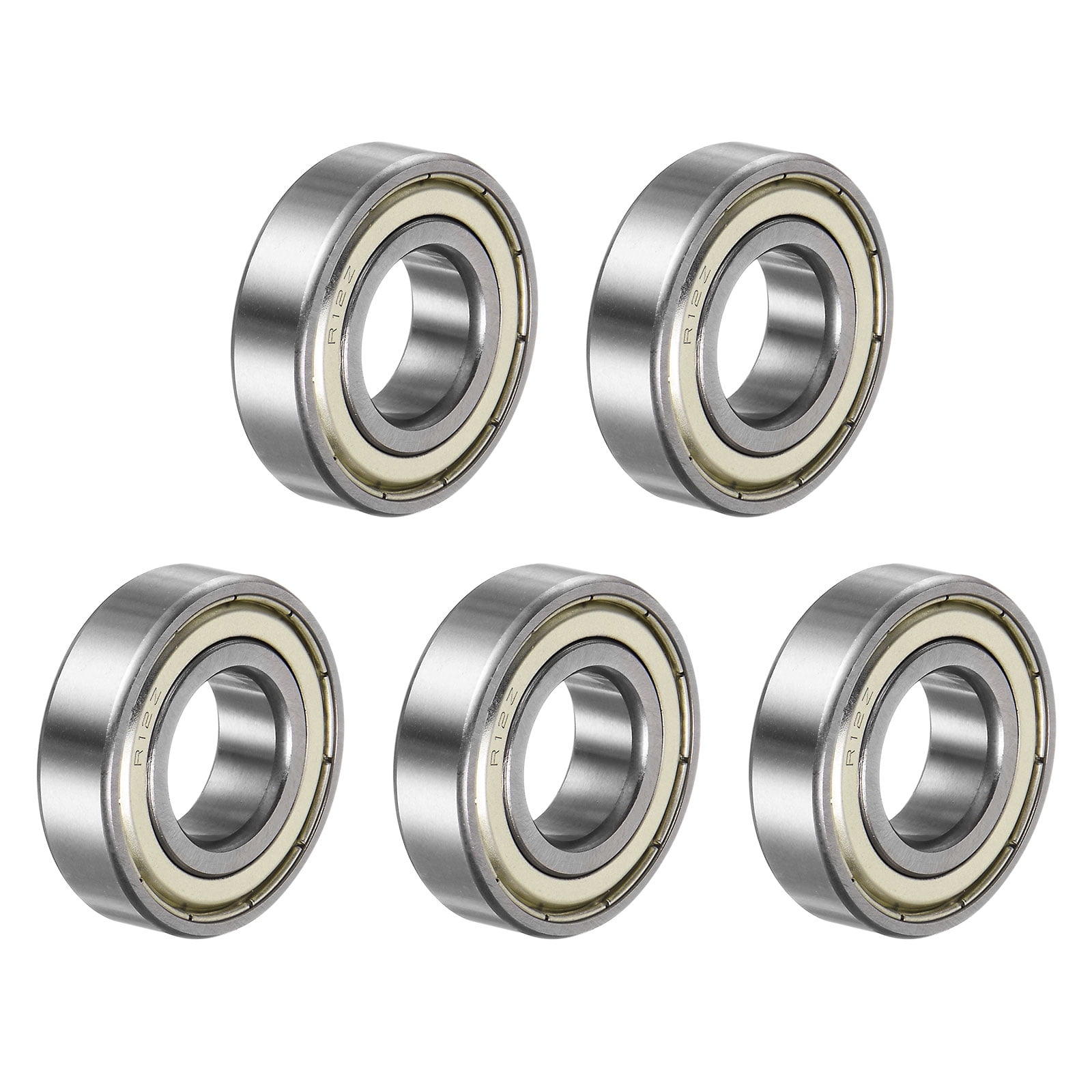 10 Roulements à Billes R12 ZZ – 3/4 X 1 5/8 X 7/16 Pouces, Double Protection
