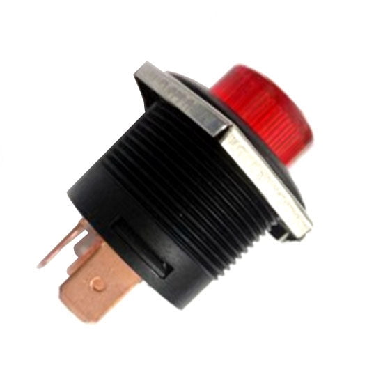 R13-553 - PUSH SWITCH LIT LATCH RED 1P1T ON-OFF 22MM TH 10A 14VDC ...