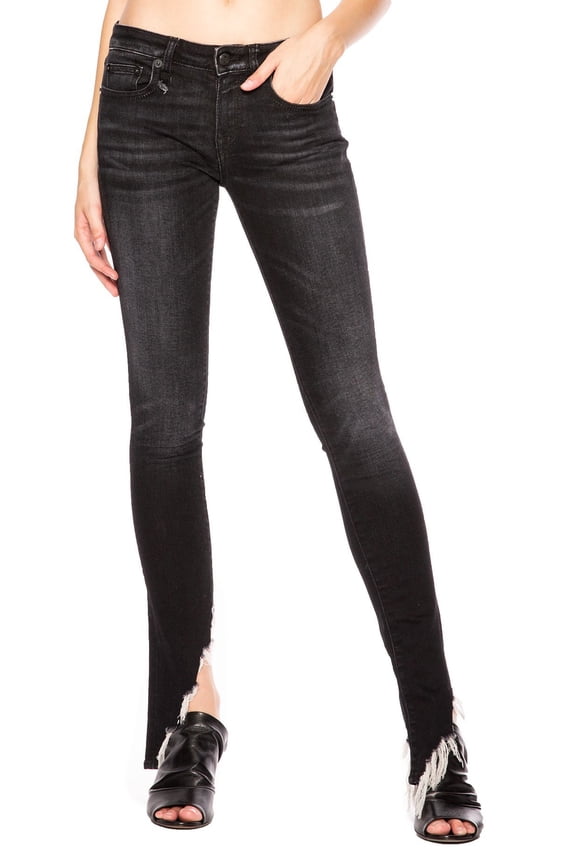Women's Dark Moon Kate Skinny Jeans Size 25