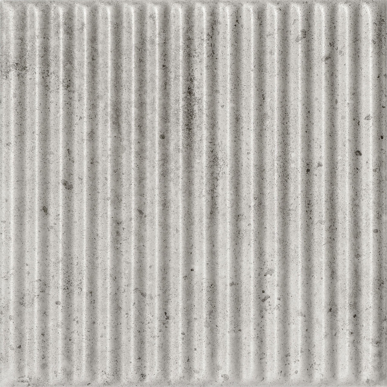 Concrete Gray Corrugated Polystyrene Glue-Up Ceiling Tile