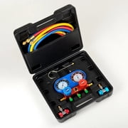 R134A Air Conditioning Refrigeration Charging AC Manifold Gauges Set