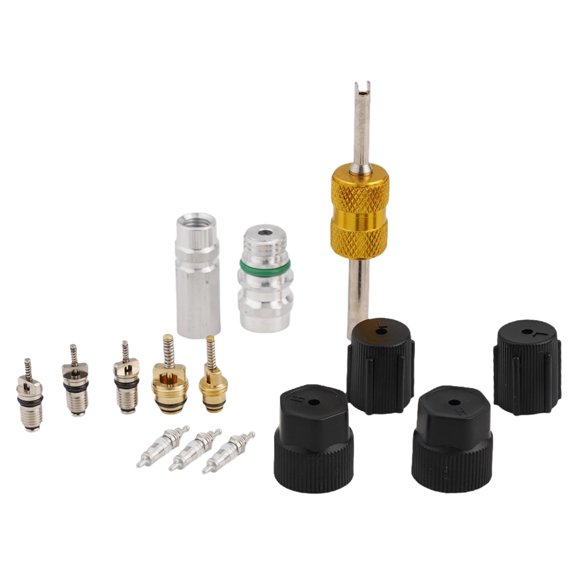 R134A Hvac Valve Core +Removal Tool Air Conditioning Valve Core Tire Valve Stem