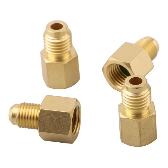 R134A to R12 Refrigeration Adapter Fitting Set for Vacuum Pumps and Tanks
