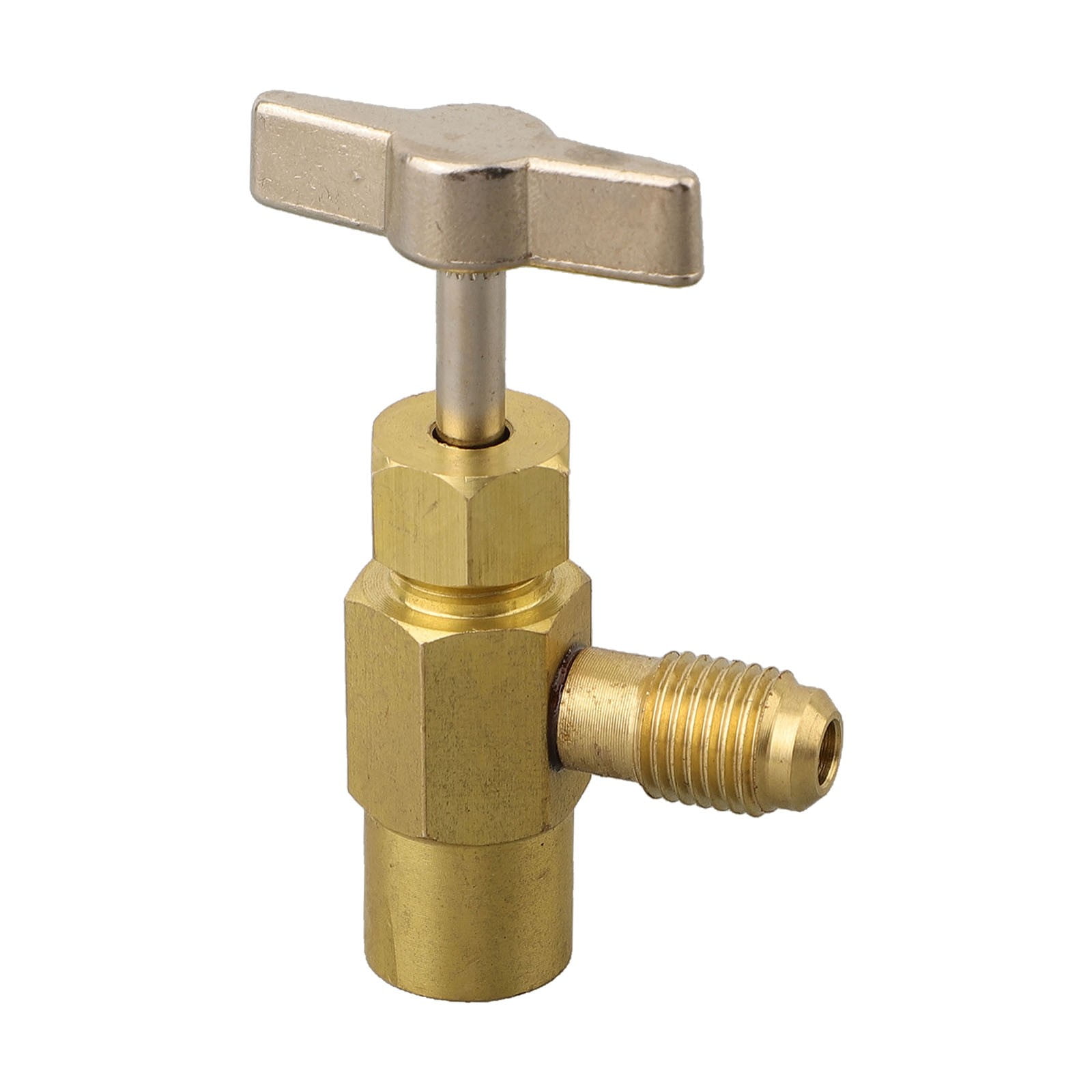 Rubinetto bombola autosigillante, erogazione bombola per rubinetto refrigerante R-134a R-134 AC Attrezzo valvola filettatura Acme 1/2 , per collettore condizionatore Rubinetto bombola autosigillante, erogazione bombola per rubinetto refrigerante R-134a R-134 AC Attrezzo valvola filettatura Acme 1/2 , per collettore condizionatore