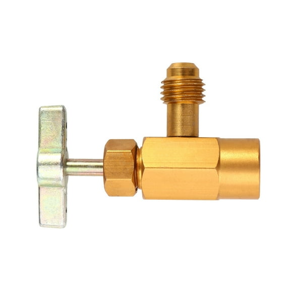 OULII repair tool for air conditioner Can Dispensing R-134a Tap Metal 1Pcs