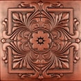 thumbnail image 1 of R14-Victorian Foam Glue-up Ceiling Tile in Antique Copper (129.6 Sq.ft / Pack) - 48 Pieces, 1 of 7