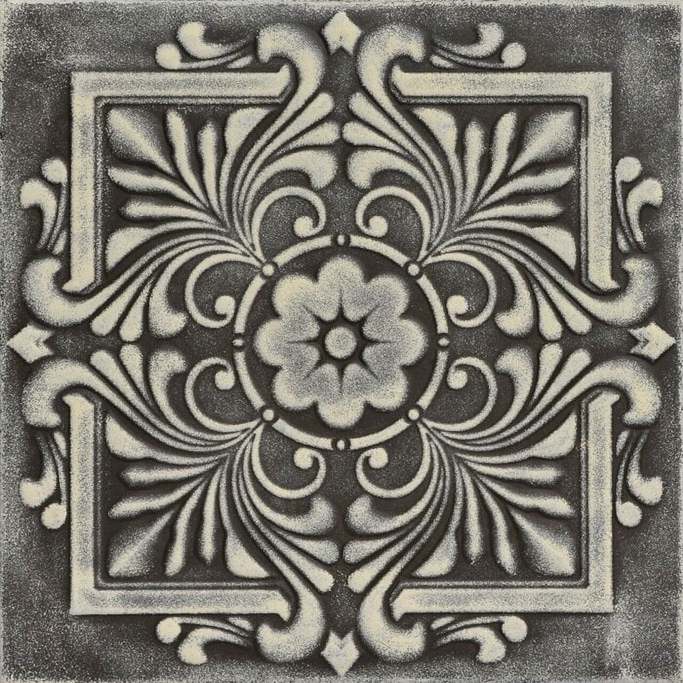 R14-Victorian Foam Glue-up Ceiling Tile in Brown Beige (21.6 Sq.ft / Pack) - 8 Pieces