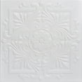 thumbnail image 1 of R14-Victorian Foam Glue-up Ceiling Tile in White Heron (21.6 Sq.ft / Pack) - 8 Pieces, 1 of 7