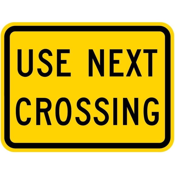 R15-6A Do Not Drive On Tracks Sign - Large 24 x 30 Inches - Highly Reflective 3M Sheeting for Enhanced Visibility and Safety