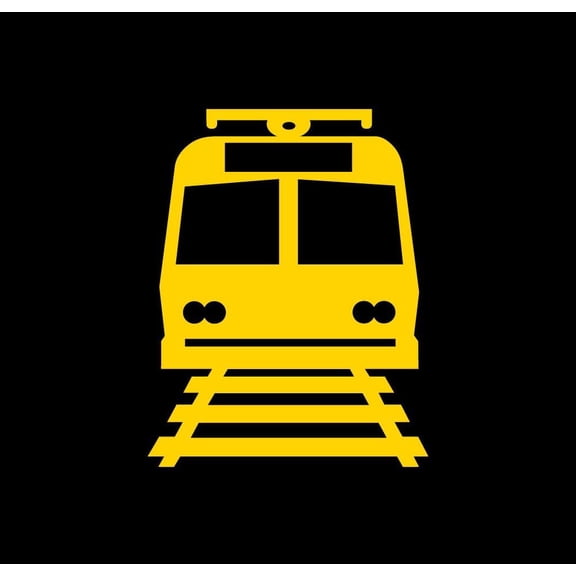 R15-6A Do Not Drive On Tracks Sign - Large 24 x 30 Inches - Highly Reflective 3M Sheeting for Enhanced Visibility and Safety
