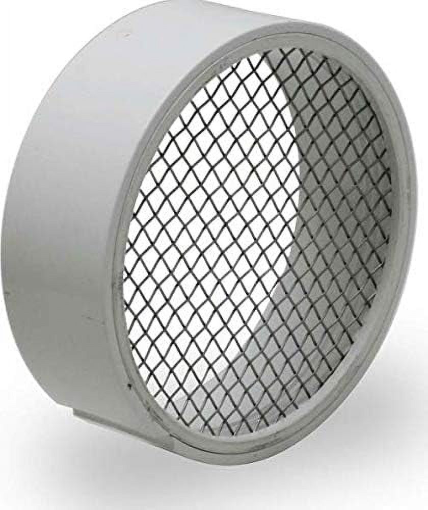 R1508 PVC Termination Vent Stainless Screen W/Condensation Slot 2