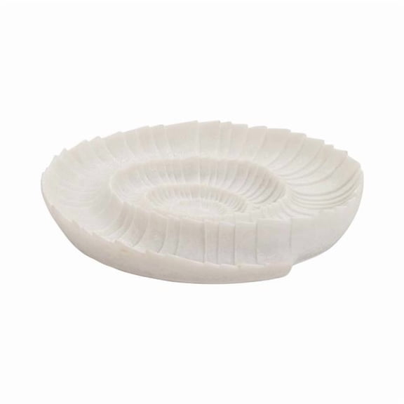R16 HOME EV19769 17' Shell Shape Decor Bowl