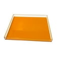 thumbnail image 1 of R16 Home AVT02-ORNG Neon Orange Lucite Tray - Large, 1 of 3