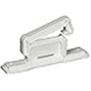 R16-W Wood Post Insulator - White - Bag of 25 - Impact-Resistant Design