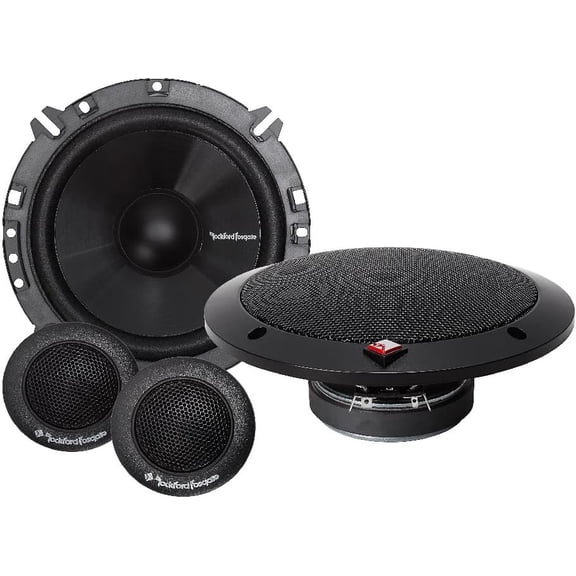 R165-S 6.5" 160W 2-Way Car Audio Component Speaker System PRIME Series