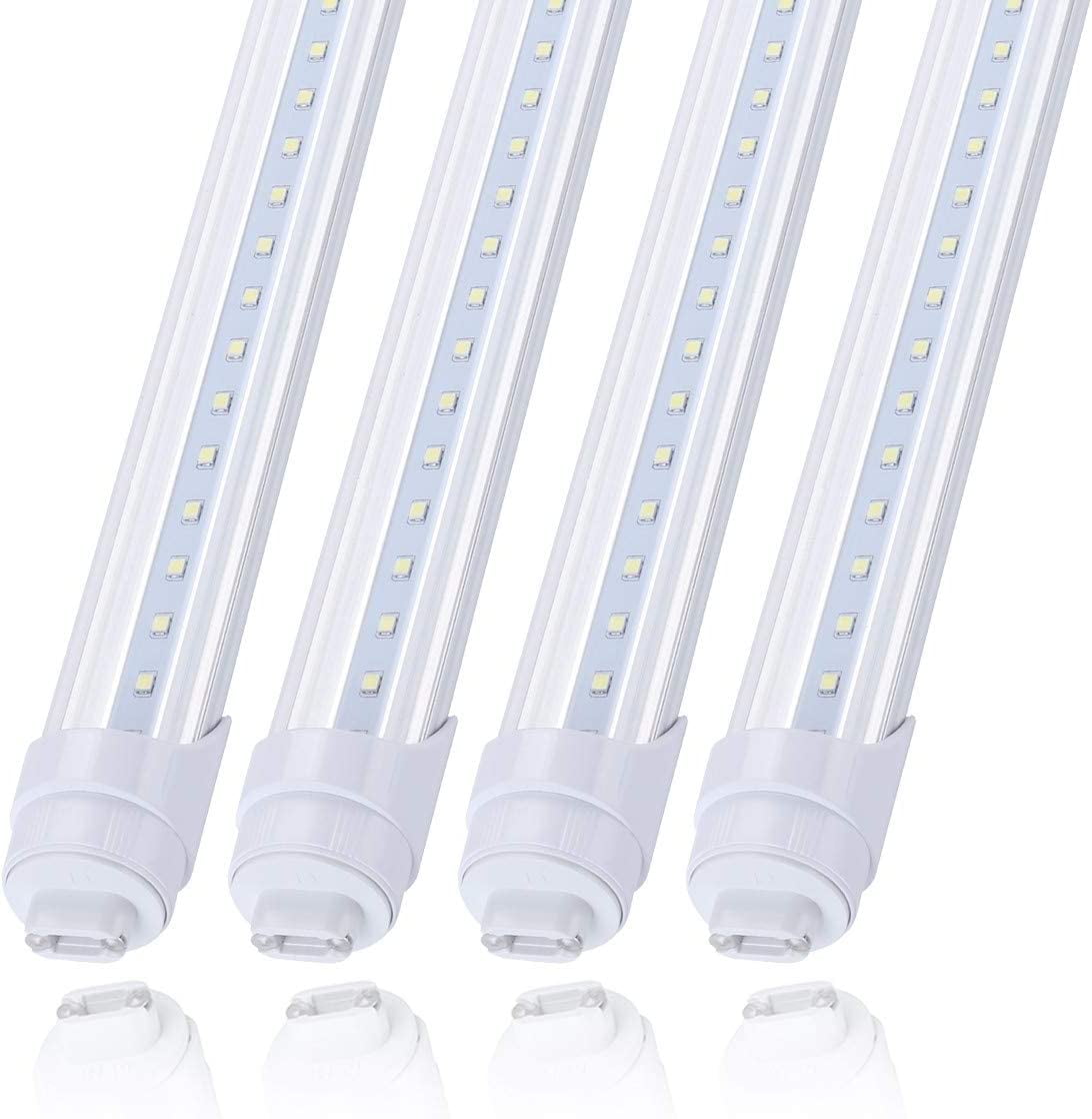 R17D 8FT led Bulb 8ft 45W Rotatable, Need Bypass Ballast,Replace 100W