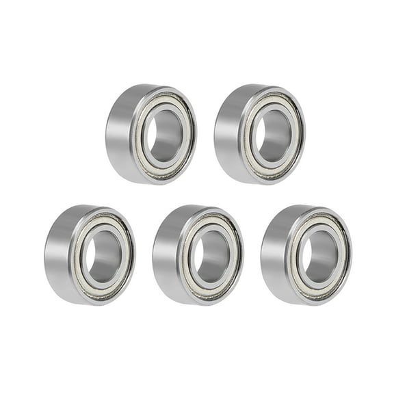 Uxcell Deep Groove Ball Bearing Double Shielded Z2 Bearings 1/4"x1/2"x3/16"
