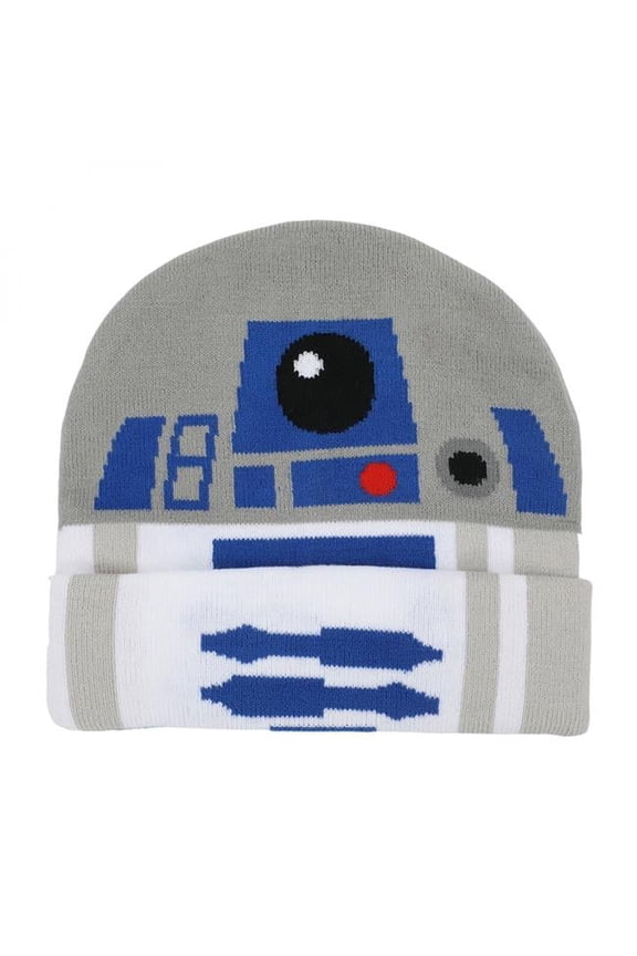 R2-D2 Big Face Cuff Beanie