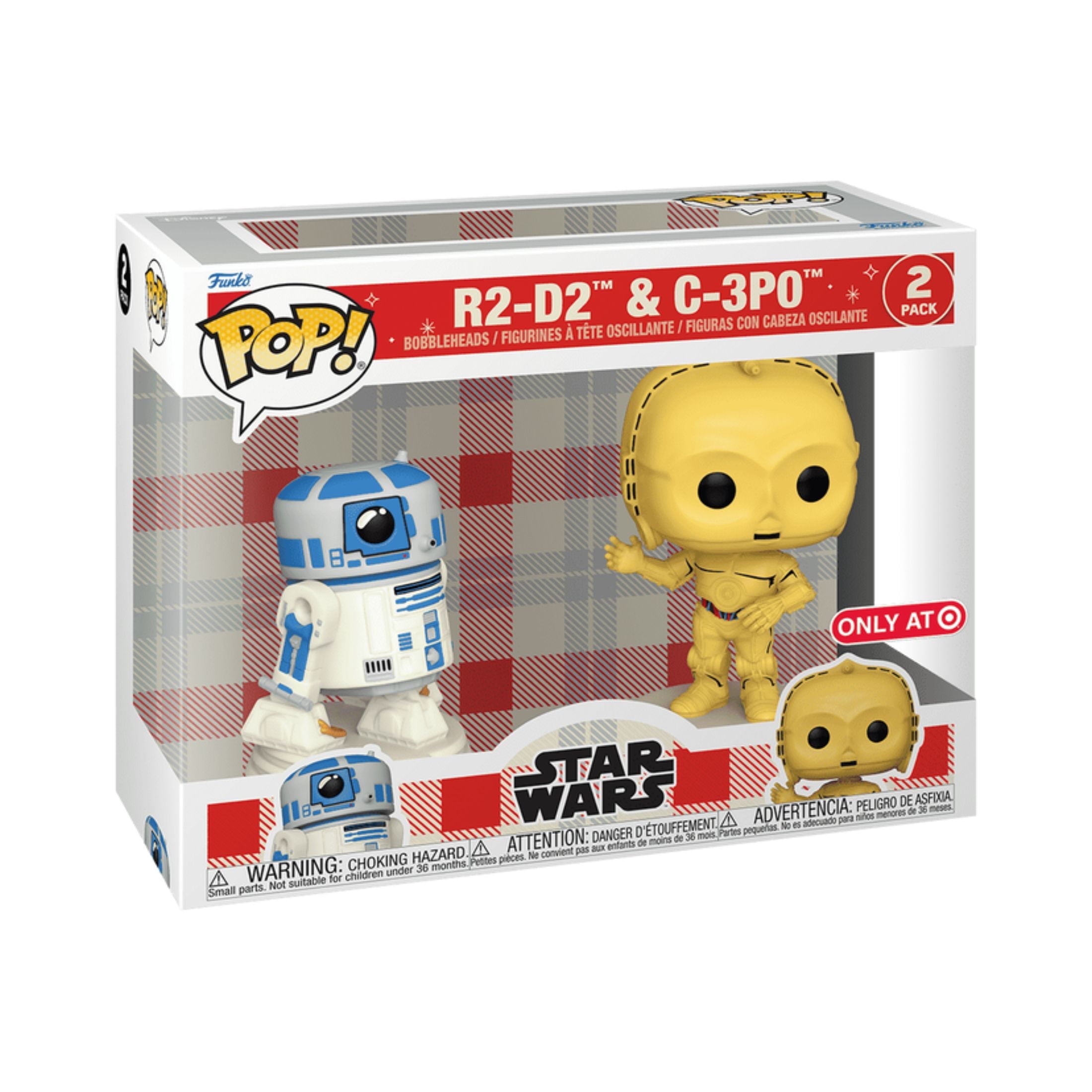 R2-D2 and C-3PO Funko Pop! Star Wars - 2-Pack of Collectible 