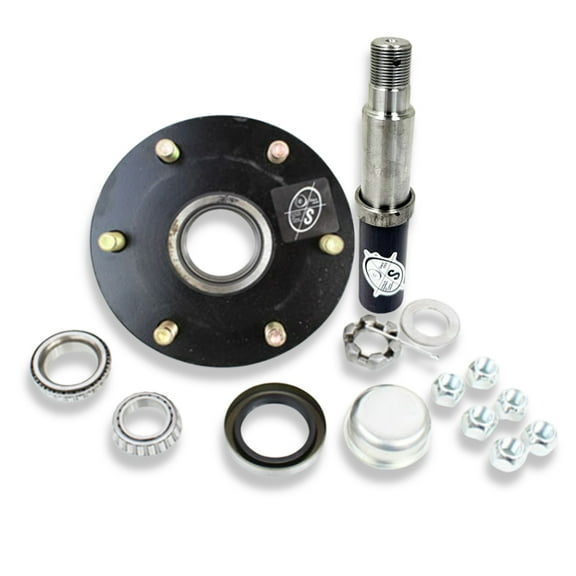 R20484X 84 Spindle & 6-5.5" Bolt Circle Trailer Hub R284655LB1E