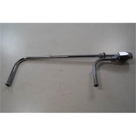 R2198X Chrome Fuel Line for Holley 3310-2