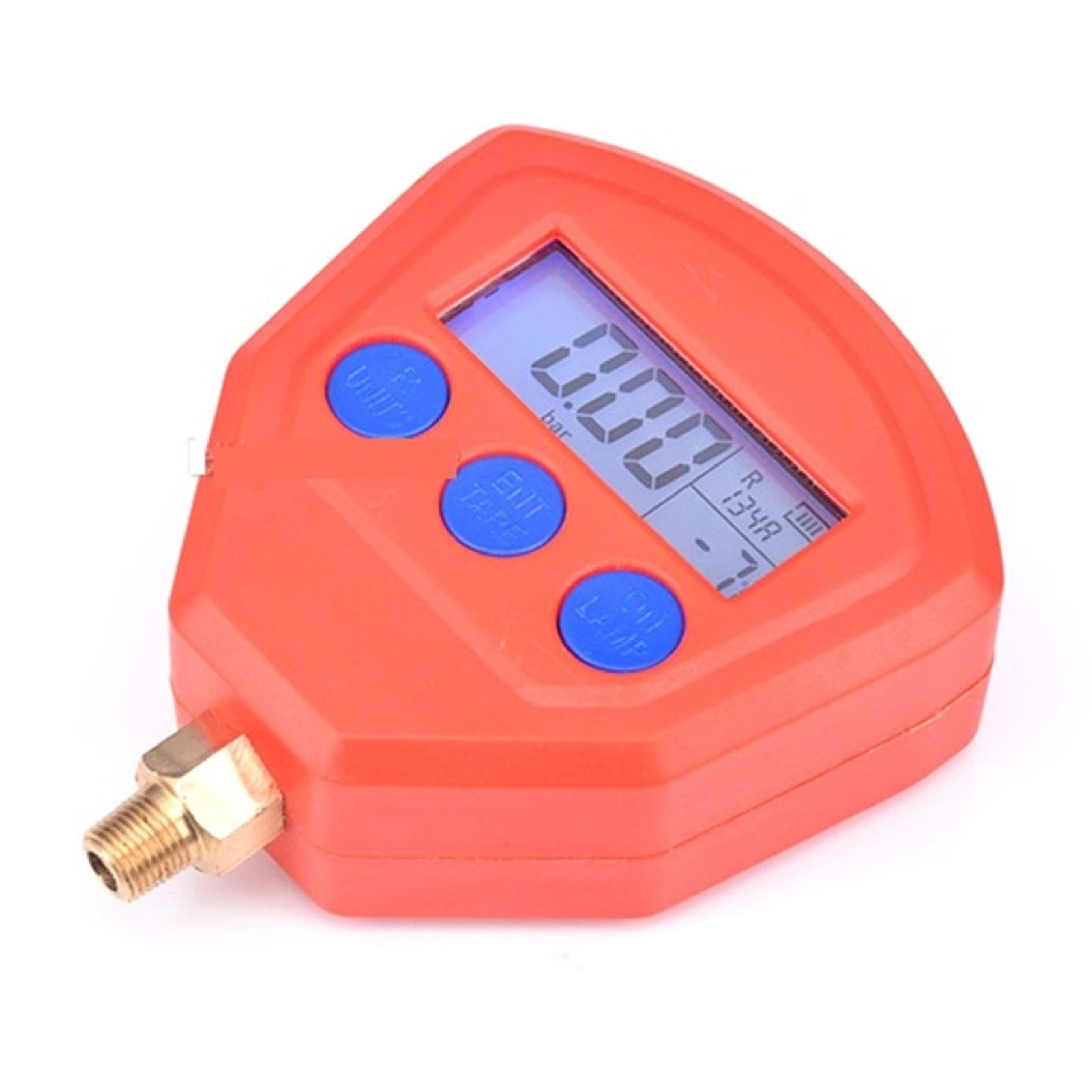 R22 R410 R407C R404A R134A Air Conditioner Refrigeration Single Manifold Vacuum Gauge Pressure Gauge Tool ,Easy to Operate