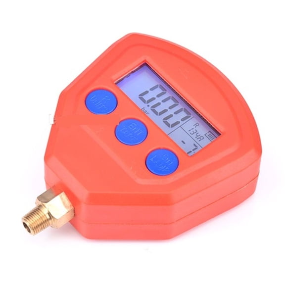 R22 R410 R407C R404A R134A Air Conditioner Refrigeration Single Manifold Vacuum Gauge Pressure Gauge Tool ,Easy to Operate