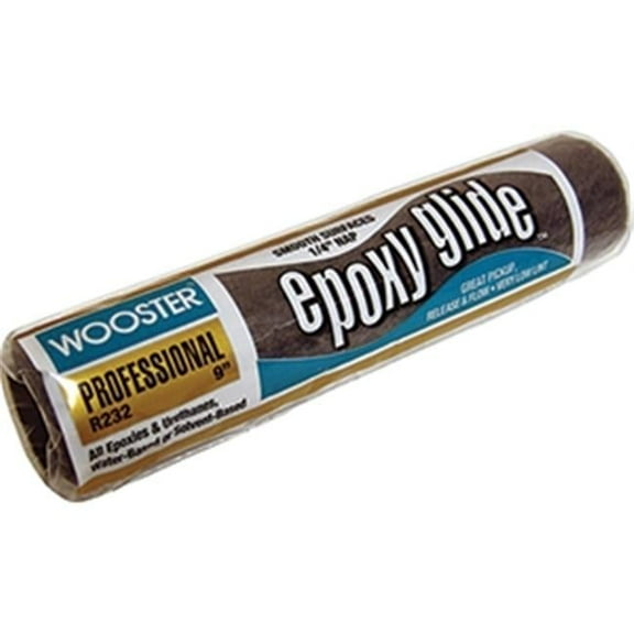 R232 9 in. Epoxy Glide 0.25 in. Nap Roller Cover